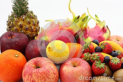 All kinds of fruit Stock Photo